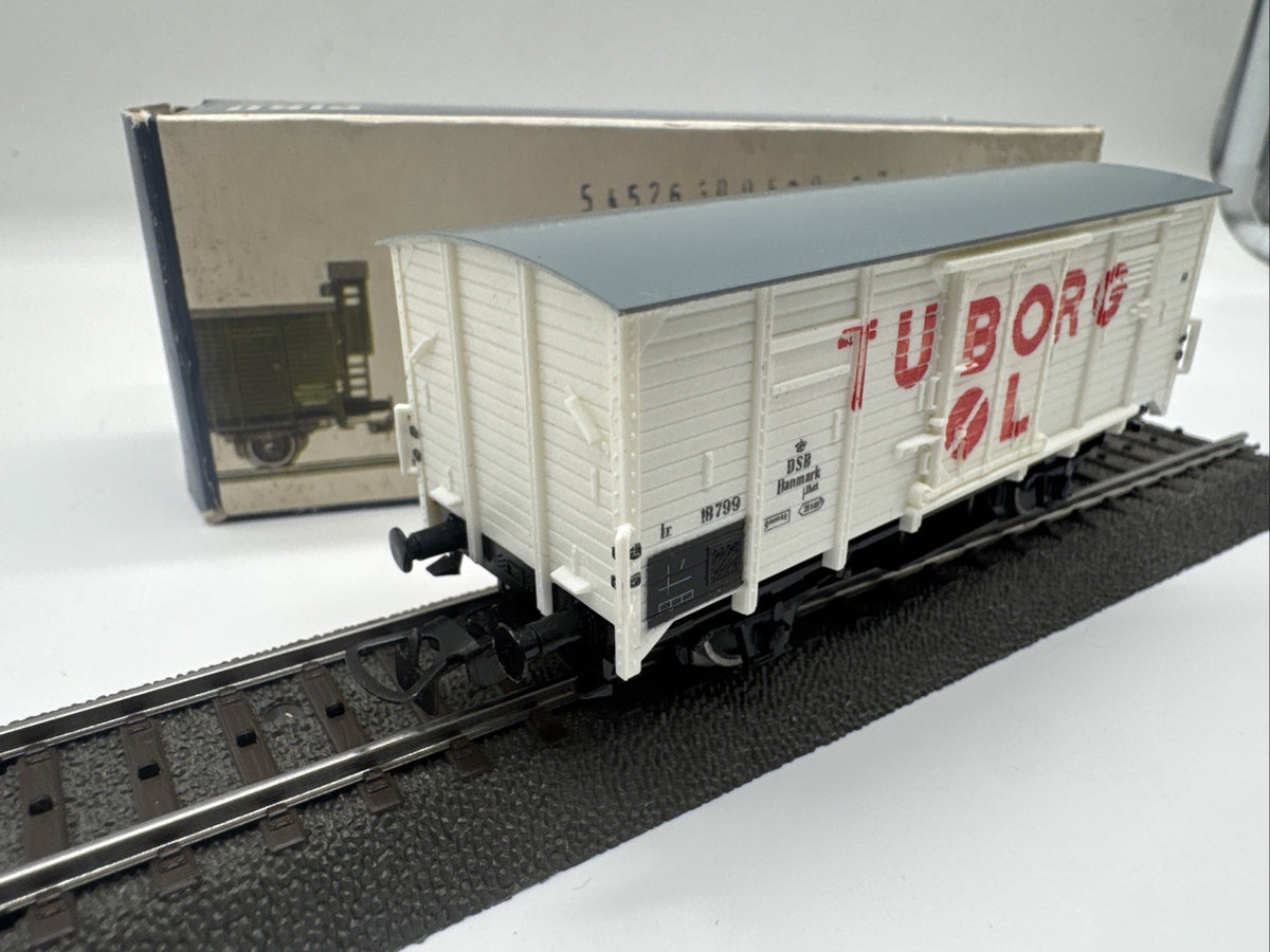 Piko Spur H0 DSB Kühlwagen "Tuborg"/sehr guter Zustand/OVP #22