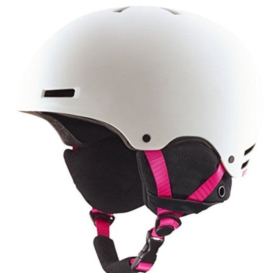 Skihelm ANON Greta Black Cherry