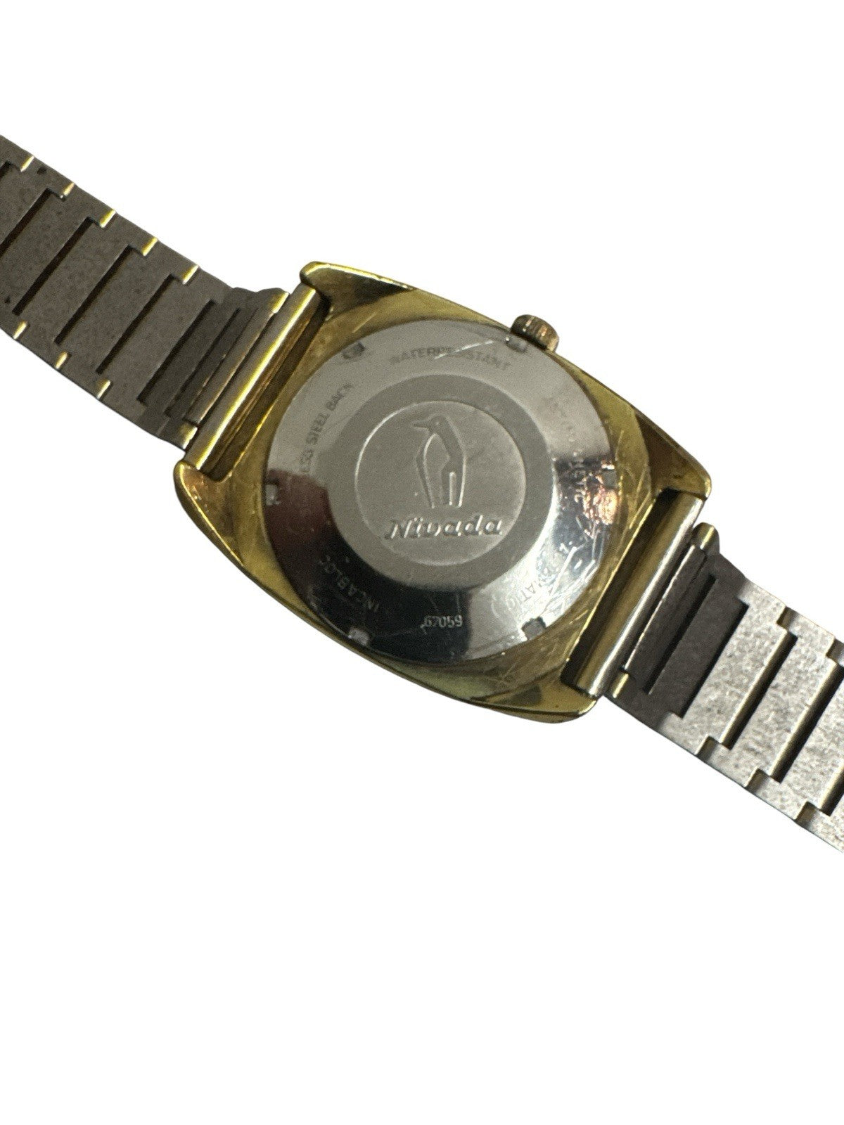 Vintage Nivada Automatic Uhr Gold 