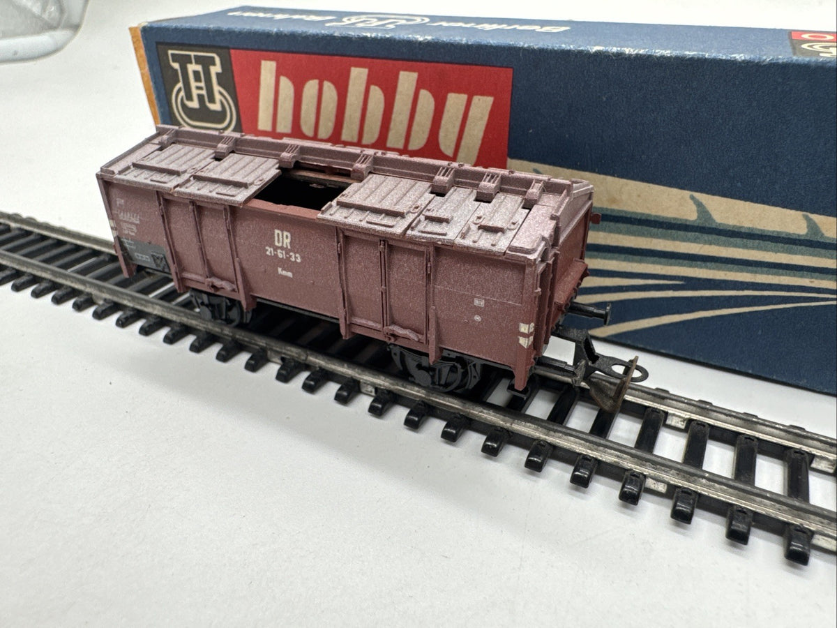 RF40/1/15] BTTB Spur TT 4710 Klappdeckelwagen 21-61-33 Kmm DR OVP