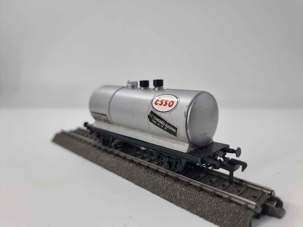 Liliput Gleisreinigungswagen ESSO Kesselwagen BB Österreich 250.251. H0