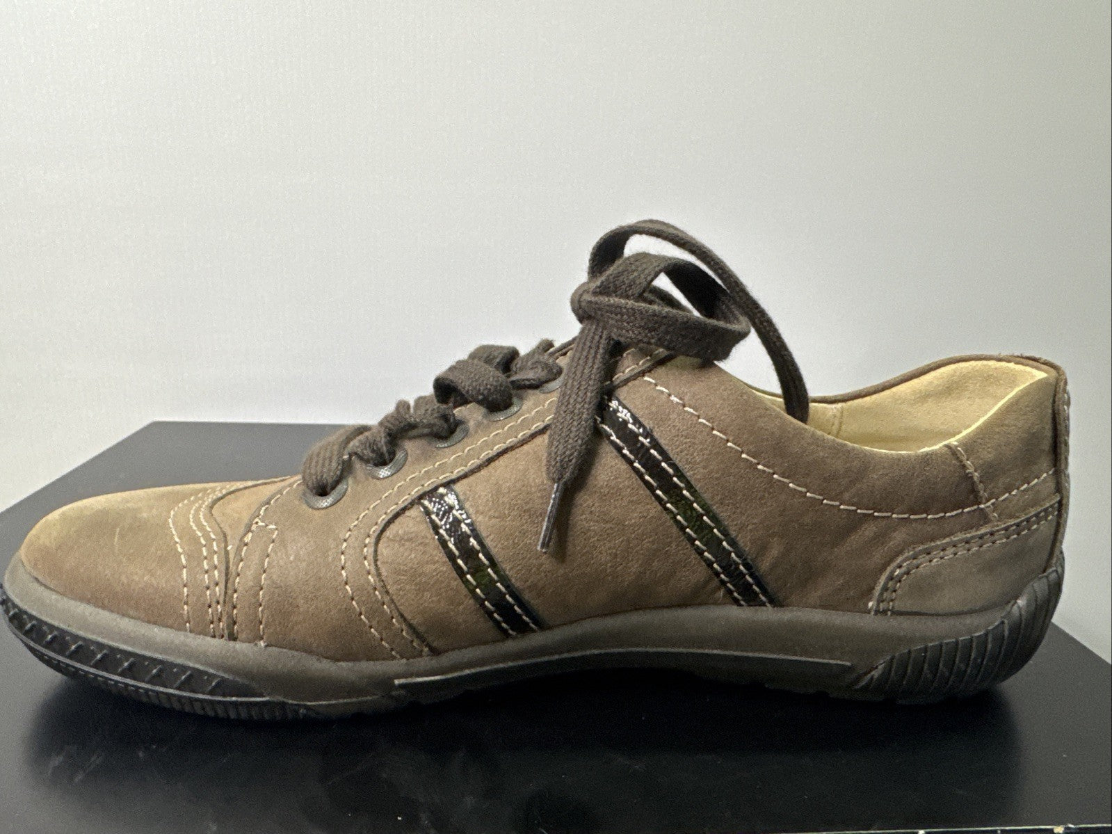 Waldläufer Damen Schuh Gr 4.5  Sneaker Leder