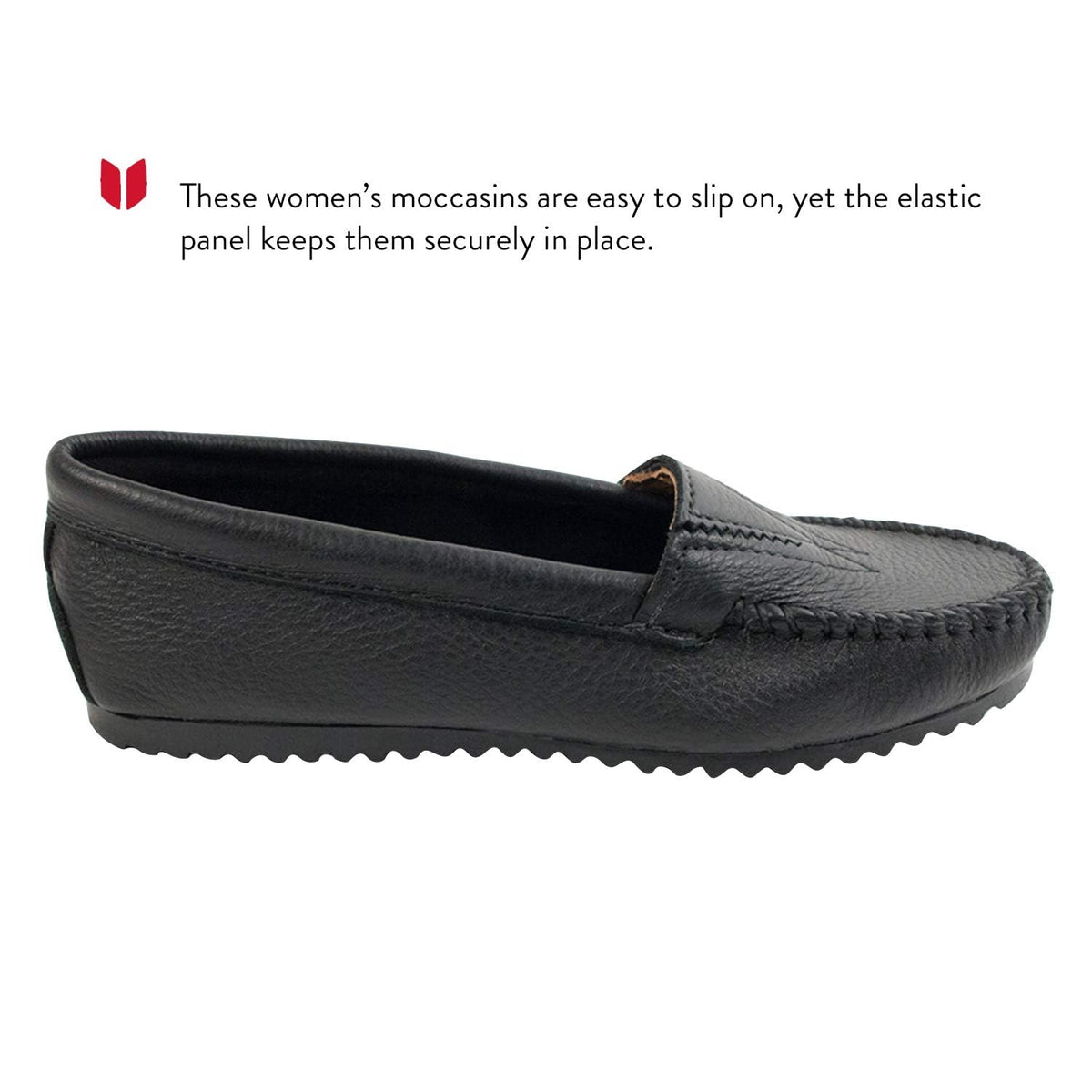 Minnetonka Deerskin Soft-T 67 Damen Mokassins