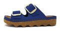 Rohde Damen Pantoletten Sandalen Easys Pantolette Nubukleder Gemütlich Puschen Uni easys Pantolette Damen grün, 36 EU