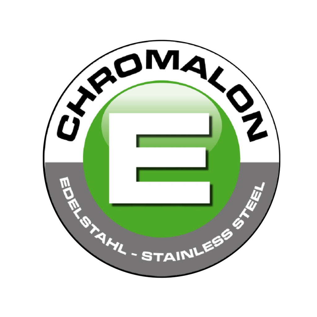HOBERG Chromalon Multifunktionstopf, Hochwertige weiße CERASLIDE BIO-LON CERAMIC Antihaftversiegelung, Edelstahl-Hochglanzpoliert