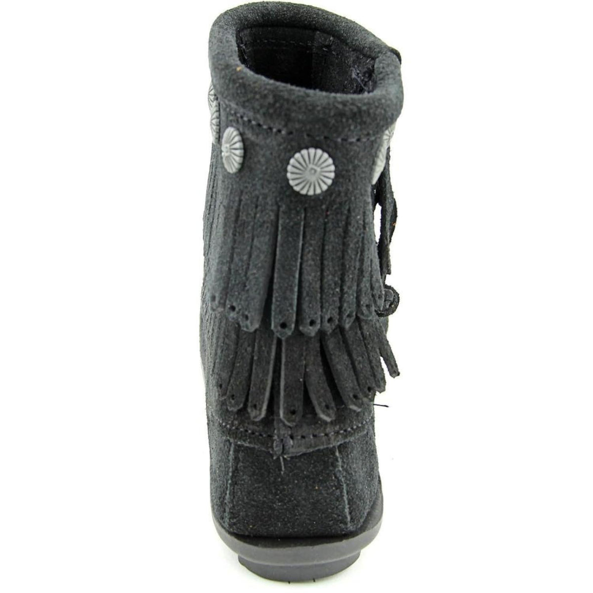 Minnetonka Women's Double-Fringe Side-Zip Boot