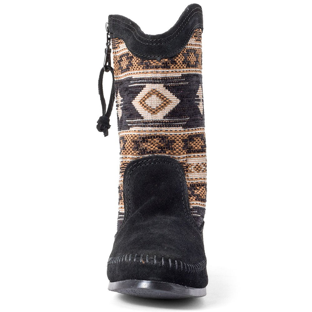 Minnetonka Baja Damen Halbschaft Mokassin Boots
