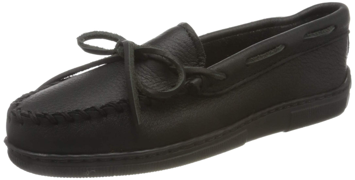 Minnetonka Women's Moosehide Classic Slip-On