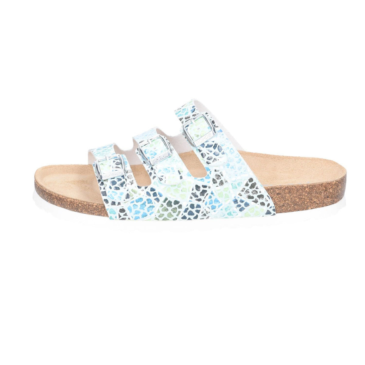 Rohde ALBA Damen, Frauen, Pantoletten, Slipper,Slides,Sandalen,Sommerschuhe,Freizeitschuhe,Sandalen,Freizeitschuhe,Slipper,Baltic,36 EU