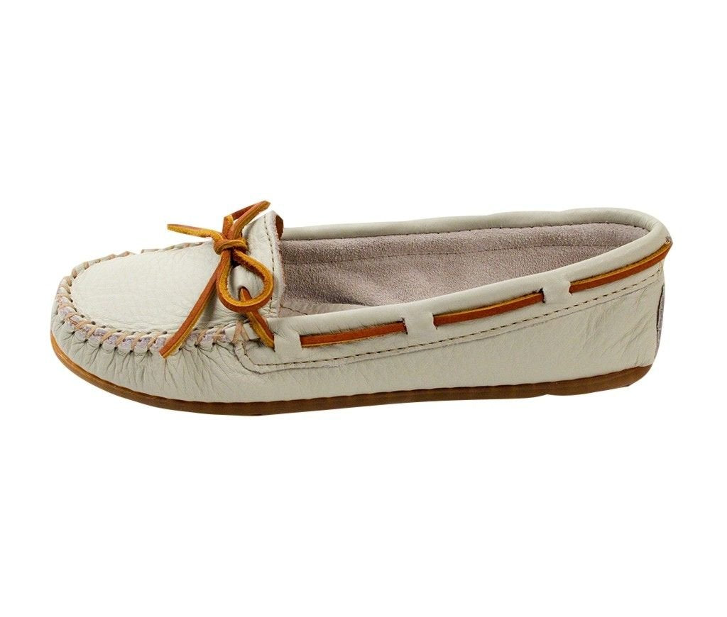 Minnetonka Thunderbird Suede Boat Sole 165 Damen Mokassins