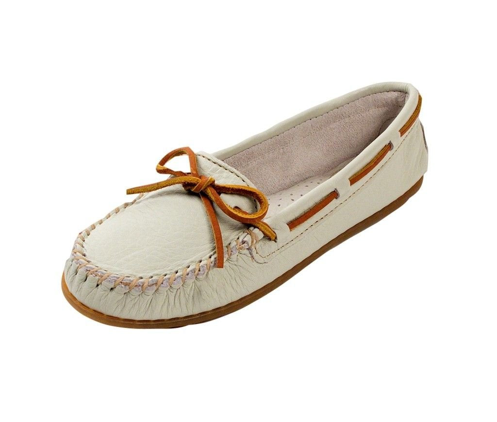 Minnetonka Thunderbird Suede Boat Sole 165 Damen Mokassins