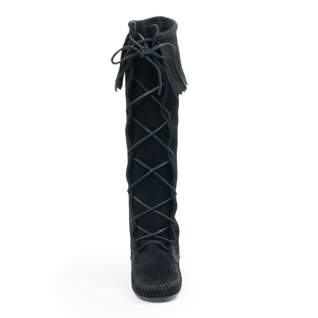Minnetonka Front Damen Langschaft Mokassin Boots