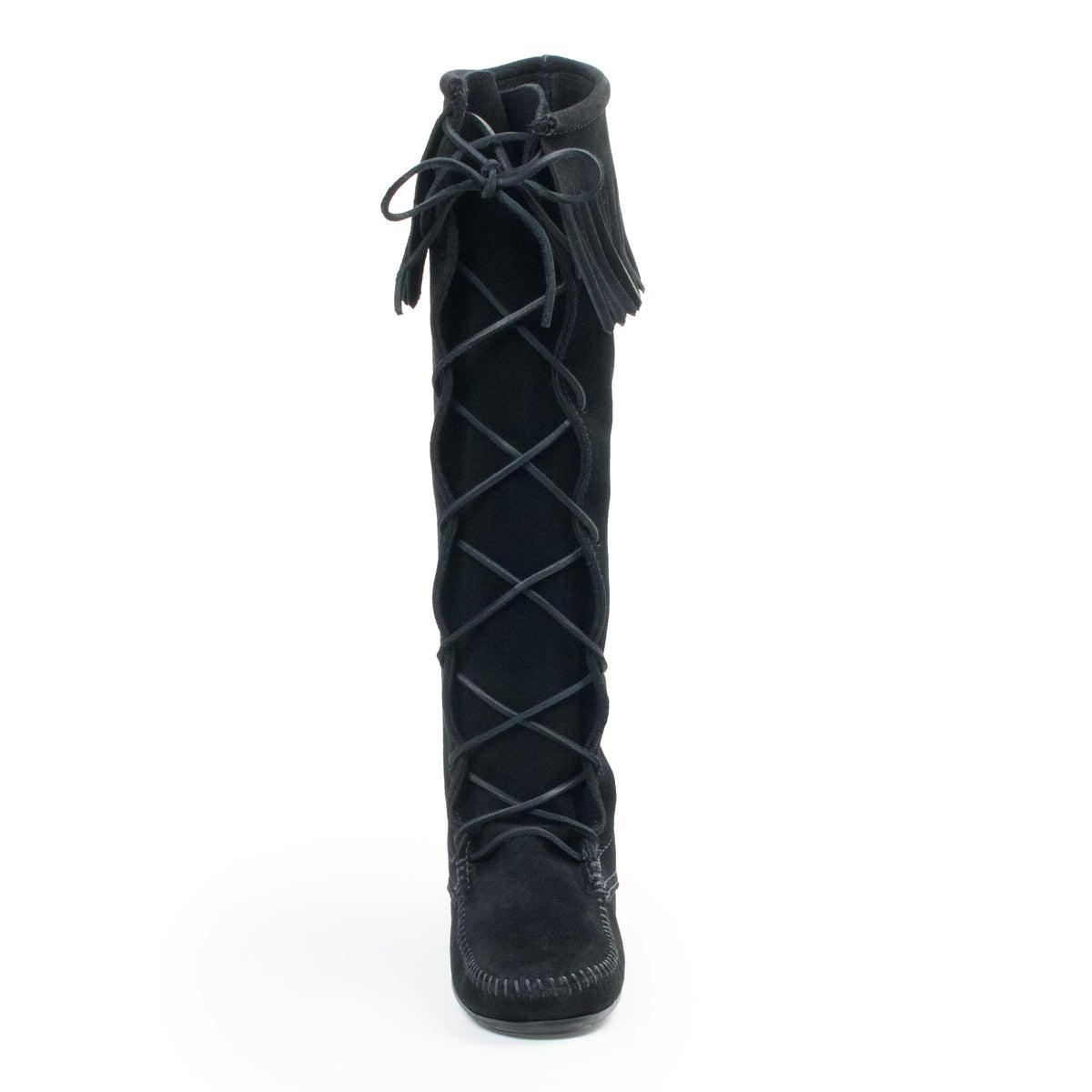 Minnetonka Front Damen Langschaft Mokassin Boots