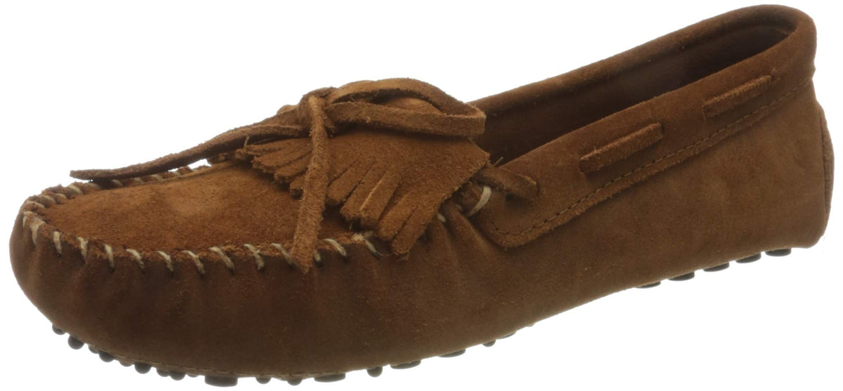 Minnetonka Kilty Driver, Damen Mokassin, Braun (Brown Ruff 3), 38 EU