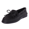 Minnetonka Moosehide Classic Mokassins für Herren, Schwarz, 45 EU