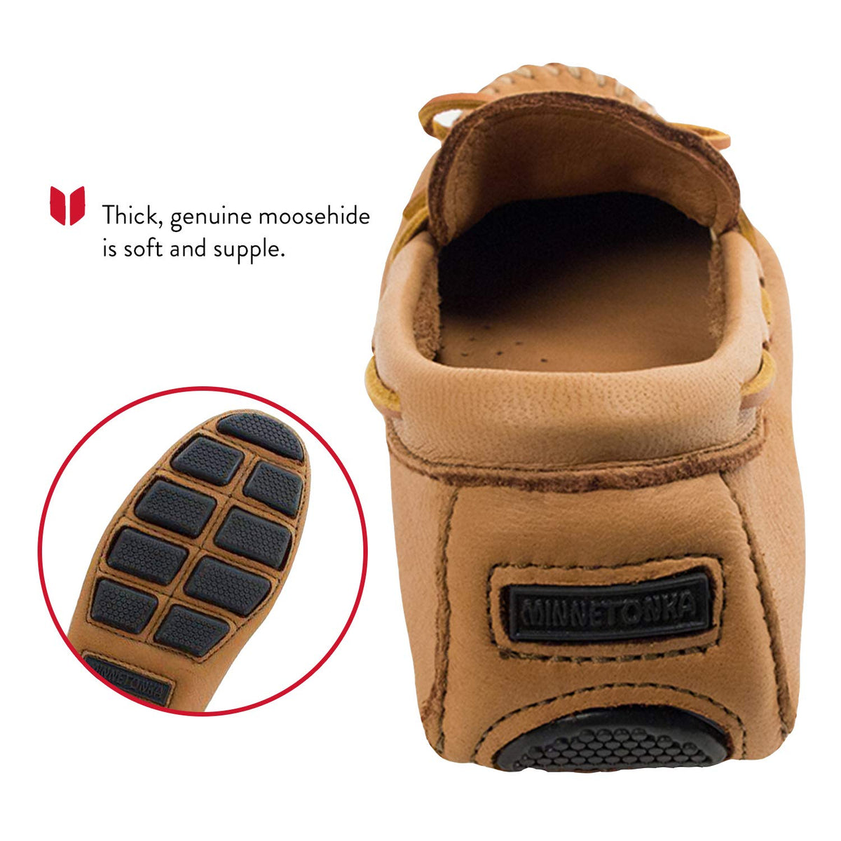 Minnetonka Moosehide Moc 950, Herren Mokassins