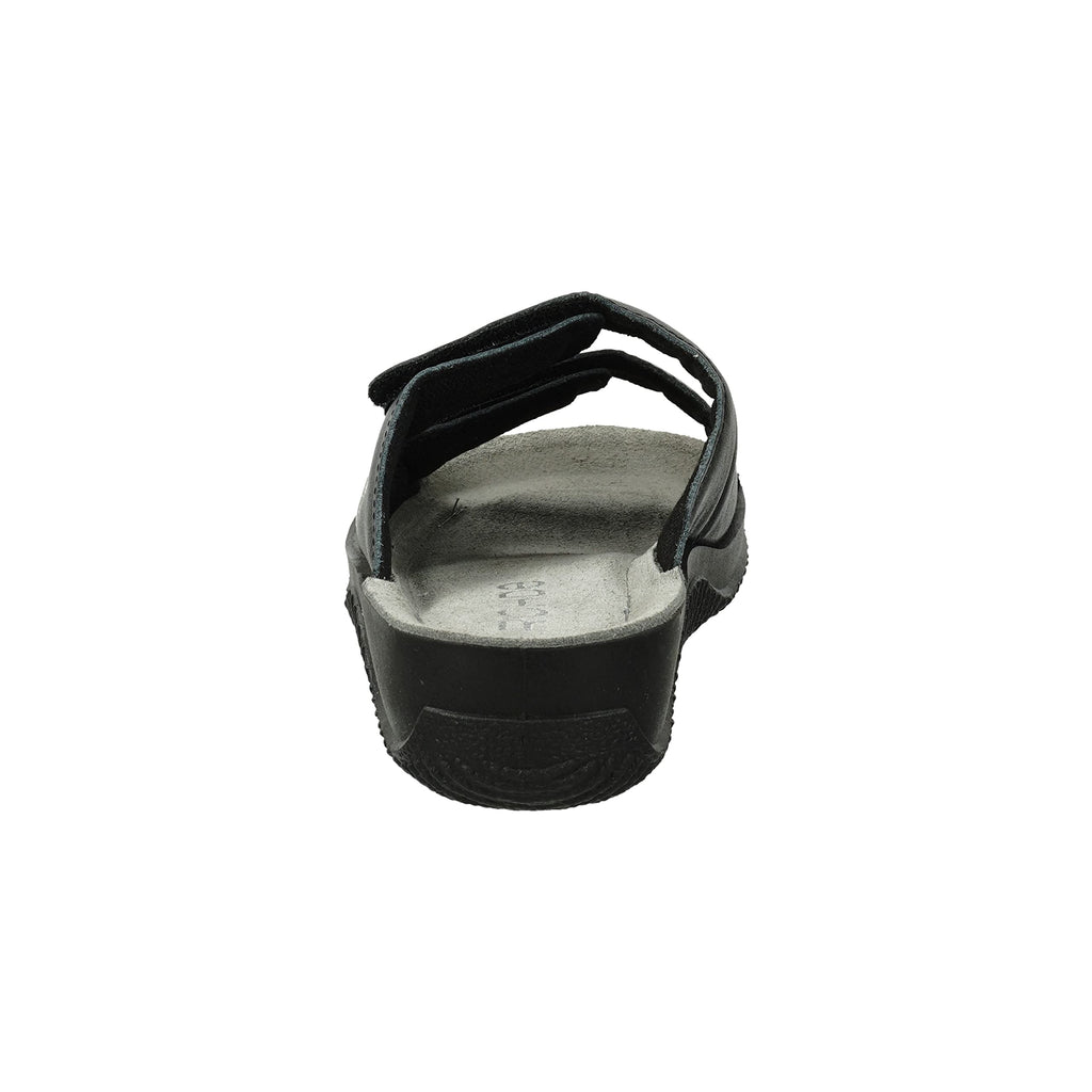 Rohde Soltau-40 - Damen Pantolette aus Velour-Leder