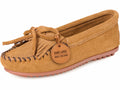 Minnetonka Damen Kilty Suede Moc Mokassins, Dusty Brown, 37 EU