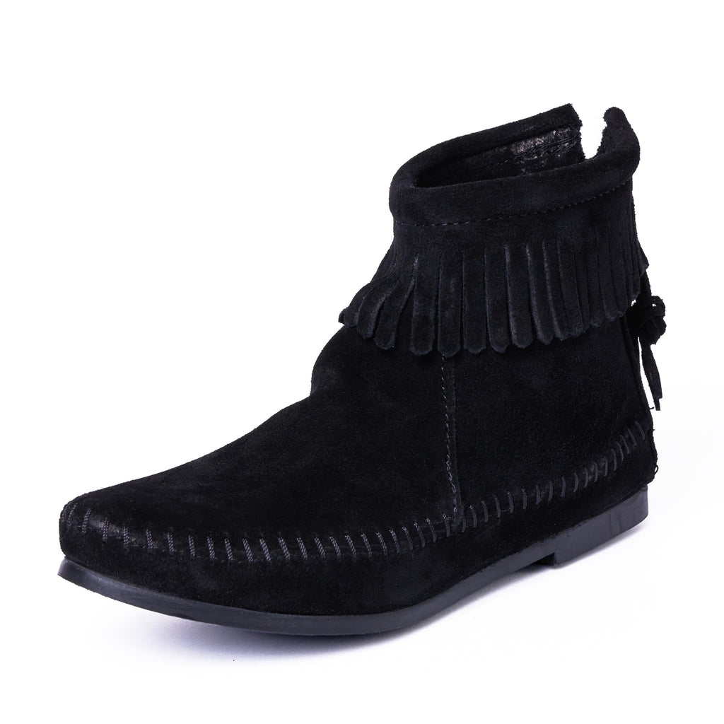 Minnetonka Back Zipper Boot 289, Damen Stiefel