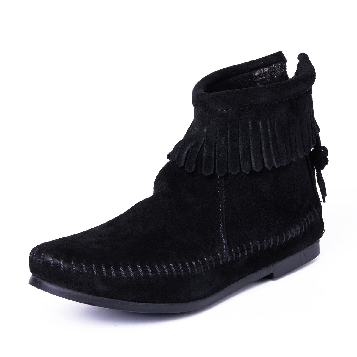 Minnetonka Back Zipper Boot 289, Damen Stiefel