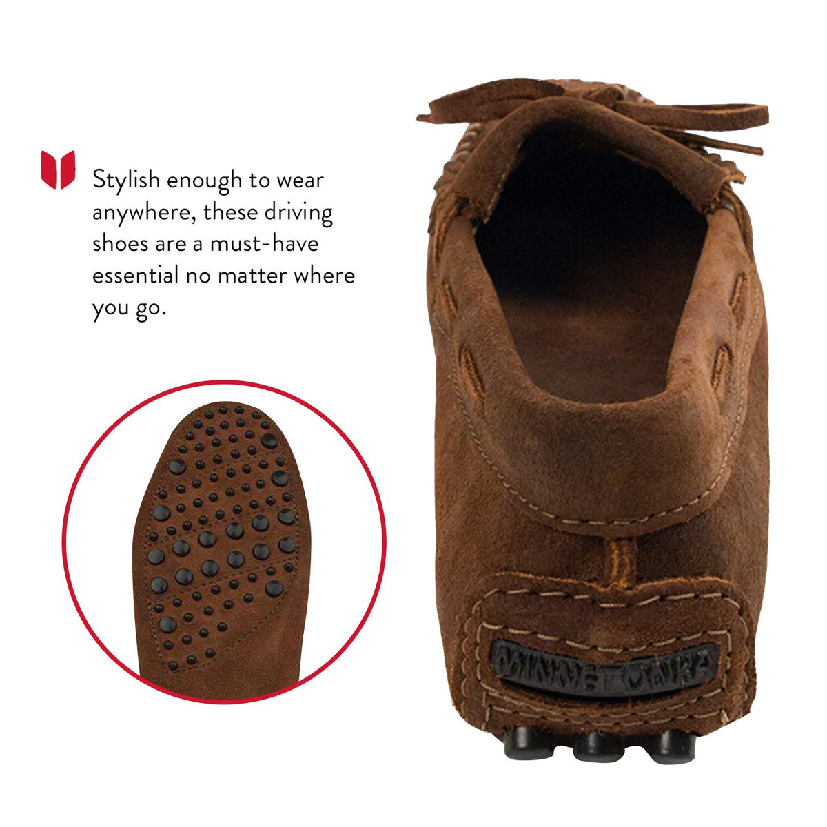 Minnetonka Damen Kilty Driving Moc Mokassin