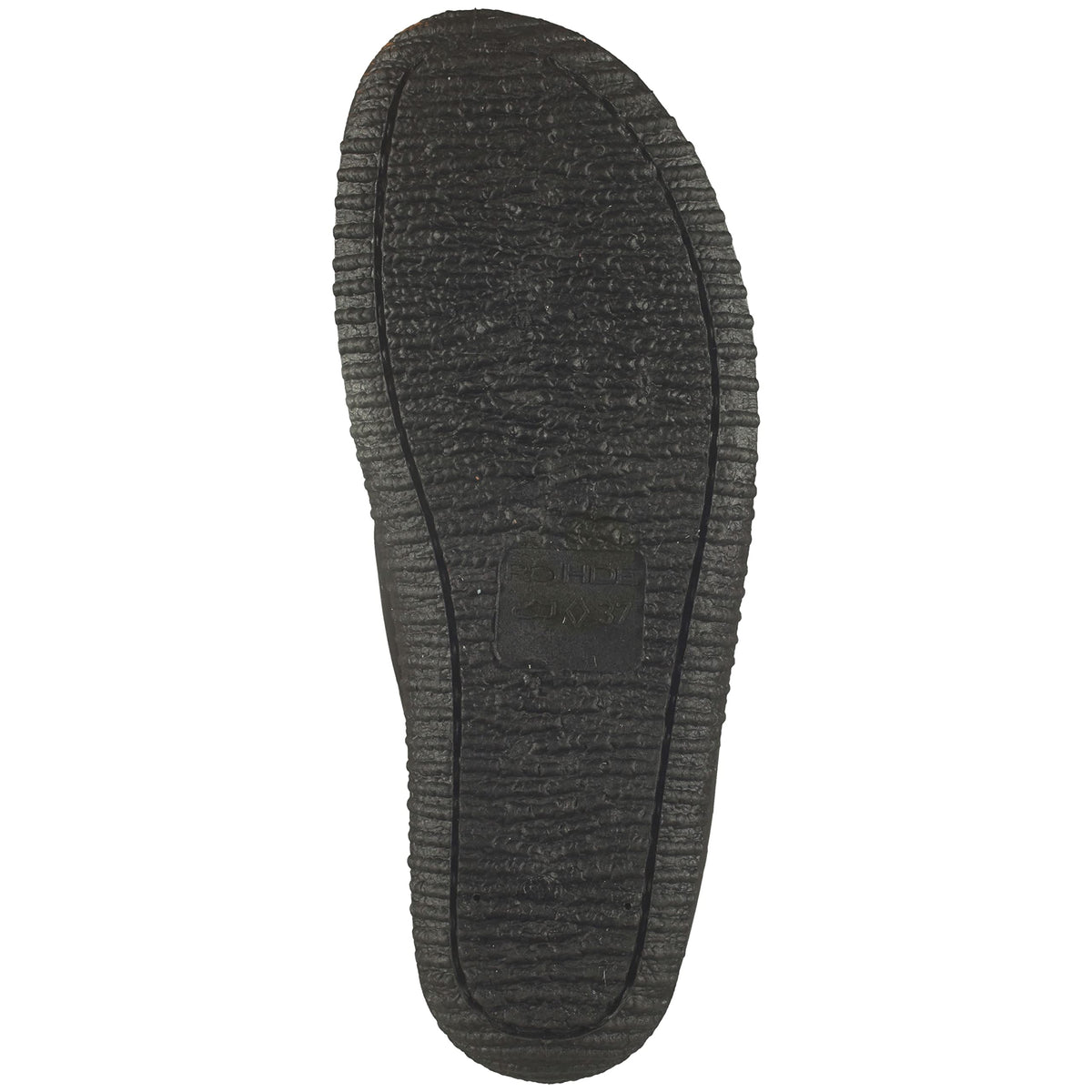 Rohde Soltau-40 - Damen Pantolette aus Velour-Leder