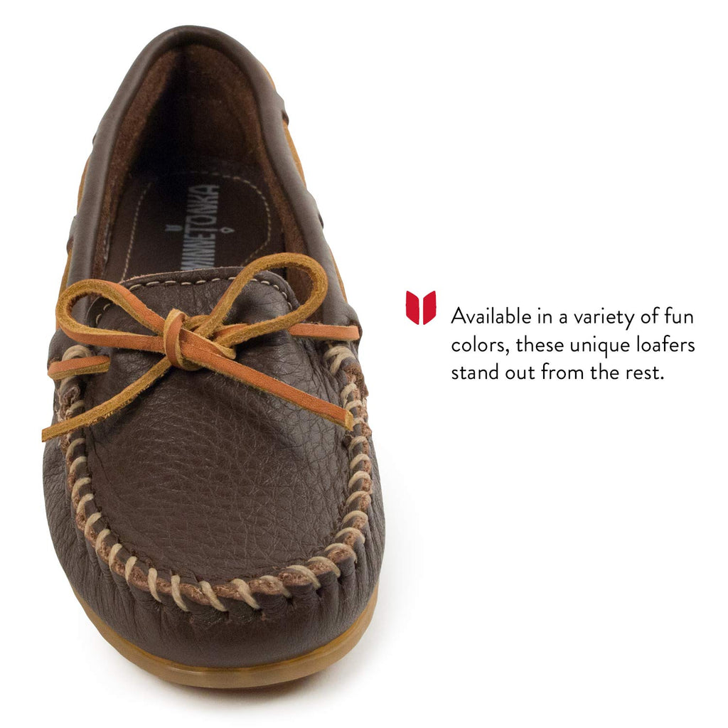 Minnetonka Damen Boat Moc Mokassin