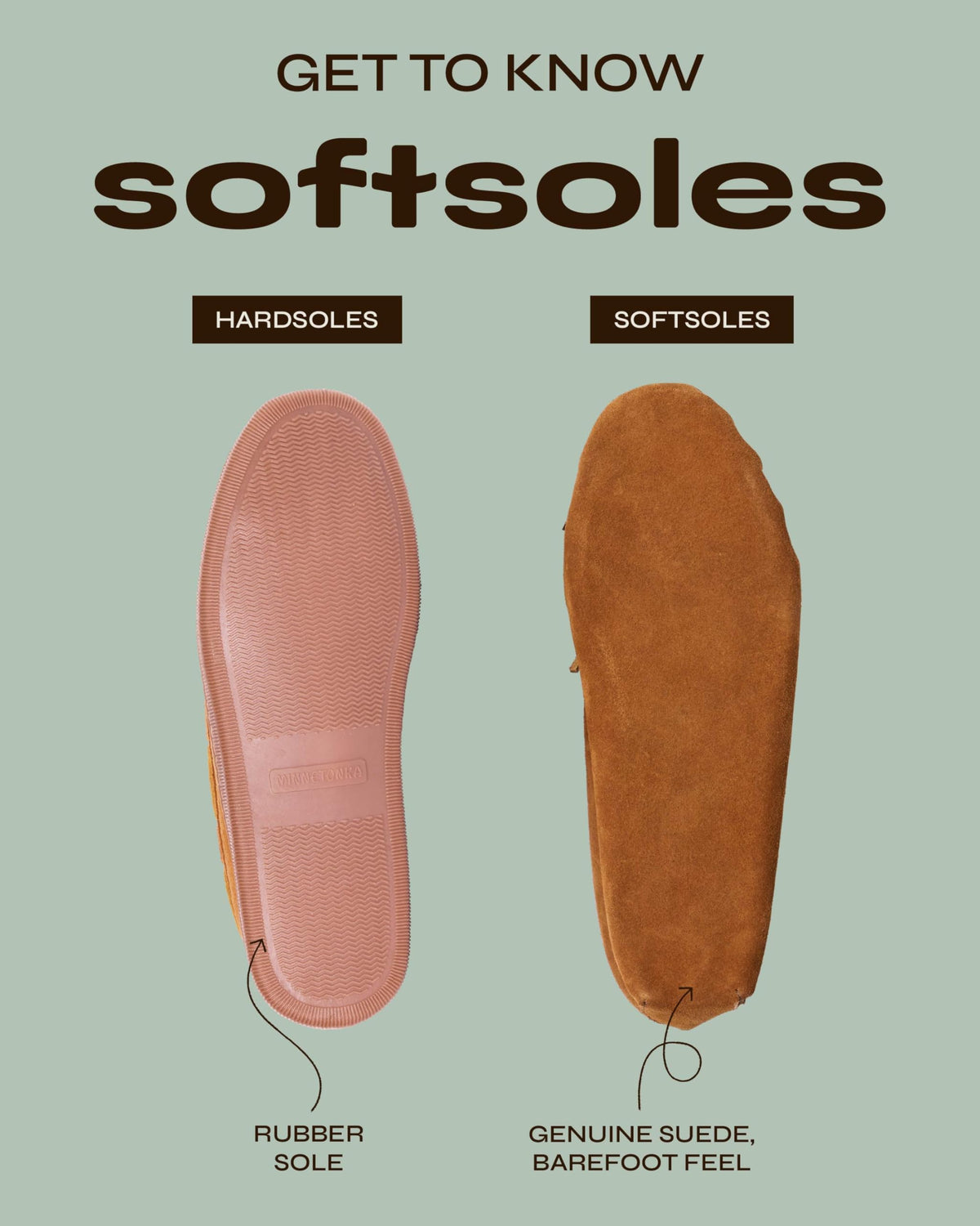 Minnetonka Herren Double Deerskin Softsole 816Mokassin