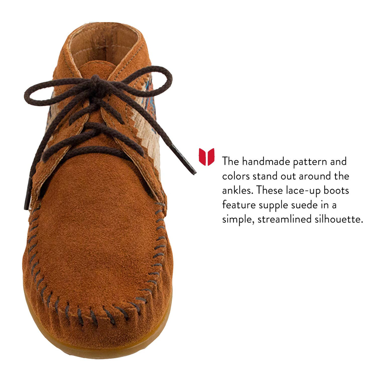 Minnetonka El Paso Ankle Boot 572 Damen Desert Boots