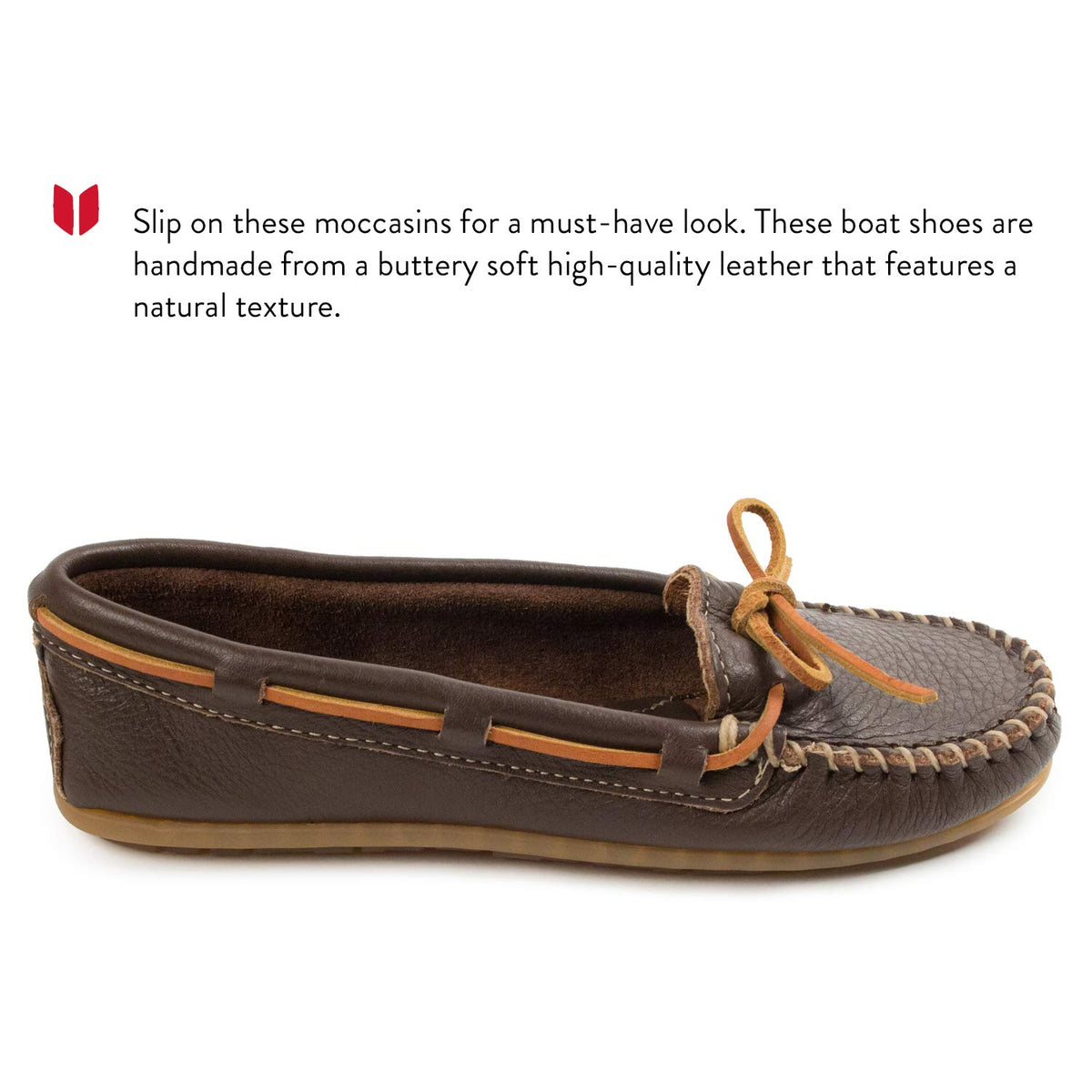 Minnetonka Damen Boat Moc Mokassin