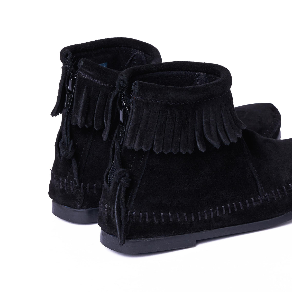 Minnetonka Back Zipper 189 Damen Mokassin Stiefel