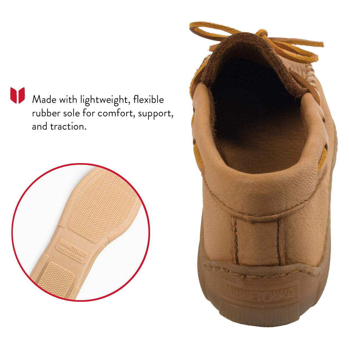 Minnetonka Moosehide Classic 490 Damen Mokassins