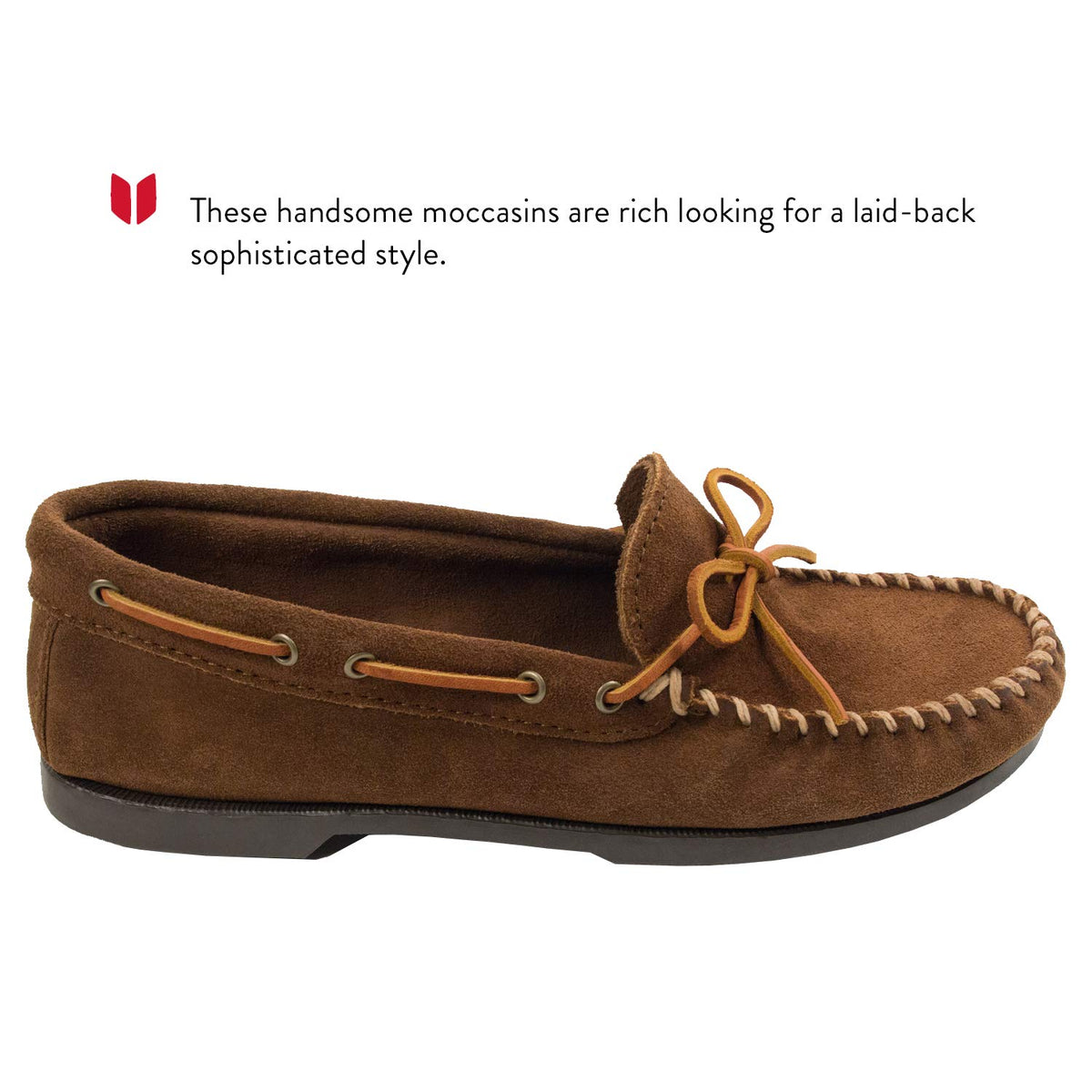 Minnetonka Camp Moc 747 Herren Mokkassins