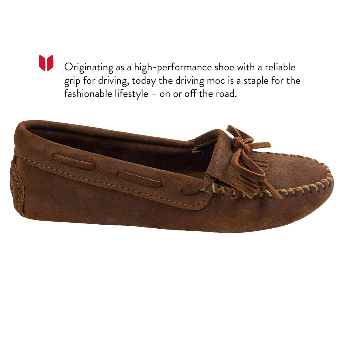 Minnetonka Kilty Driver, Damen Mokassin, Braun (Brown Ruff 3), 38 EU