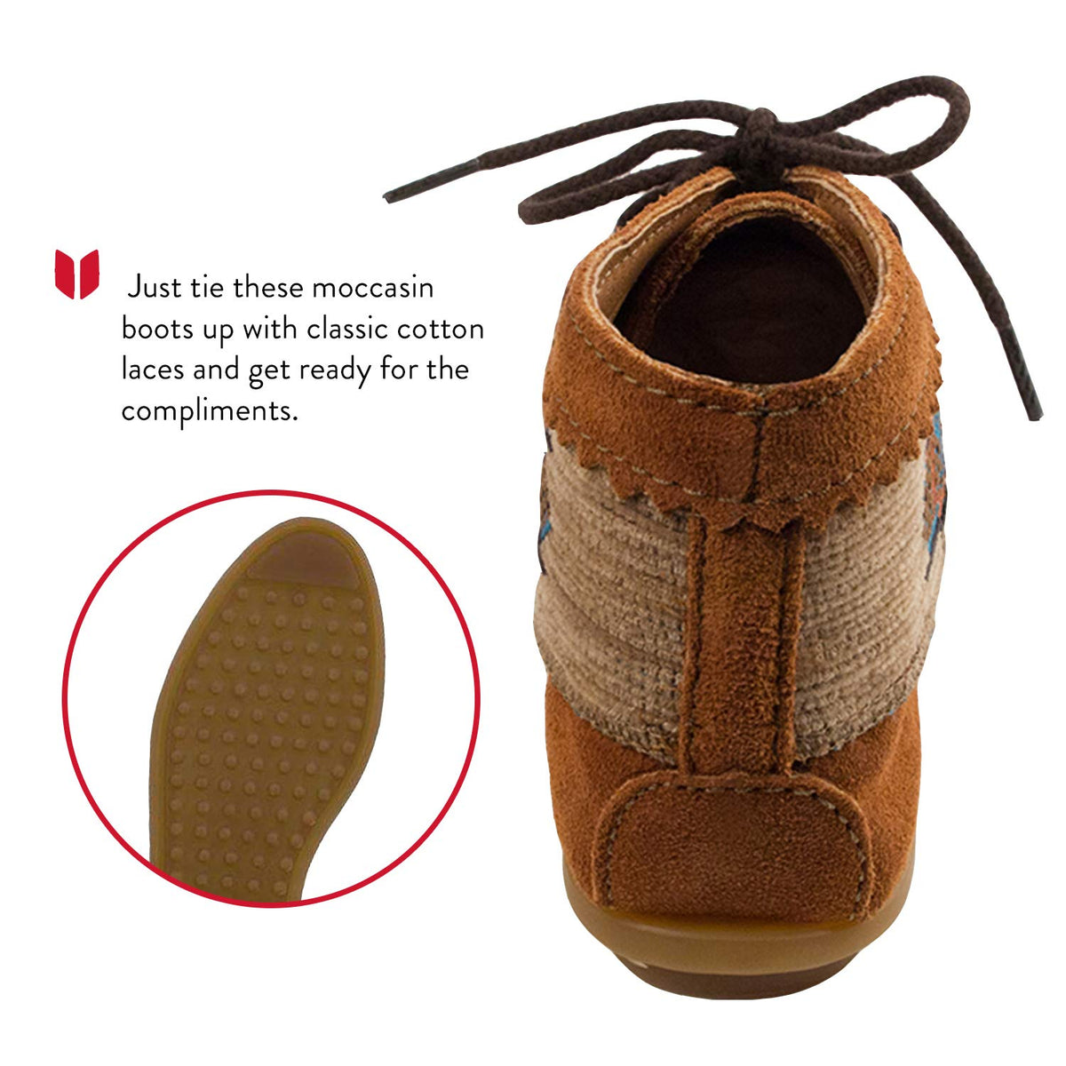Minnetonka El Paso Ankle Boot 572 Damen Desert Boots