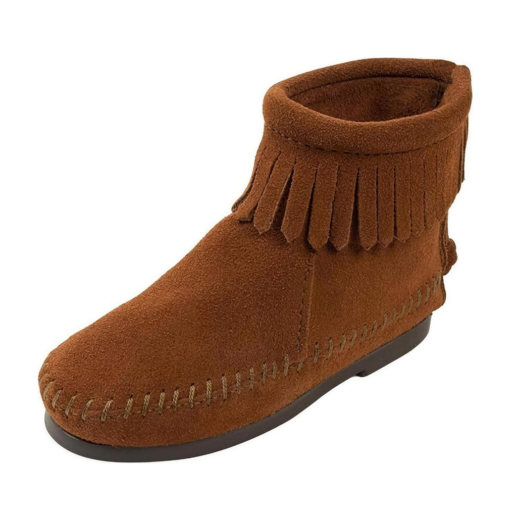 Minnetonka Back Zipper Boot 2282 Unisex - Kinder Stiefel