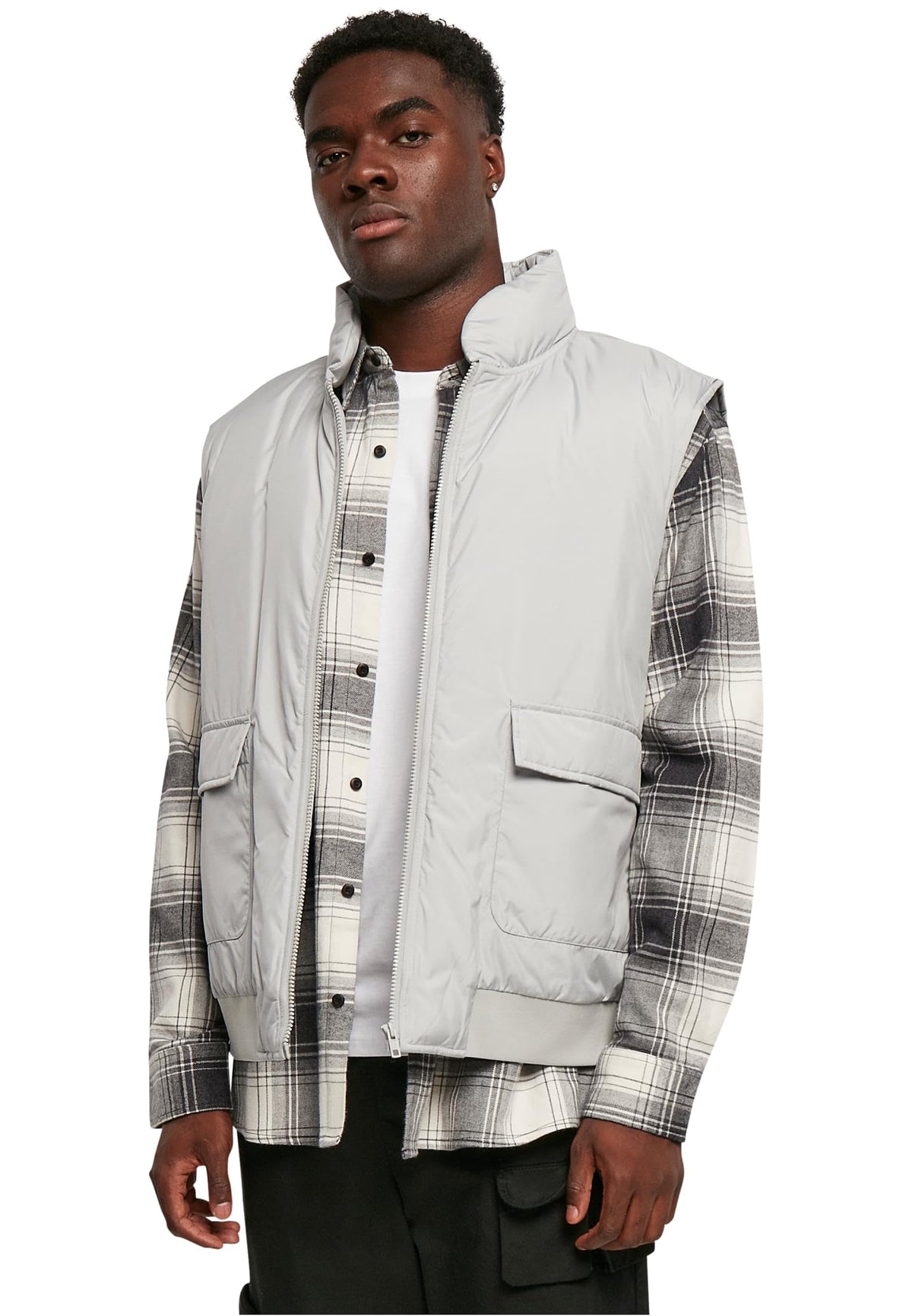 Urban Classics Herren Clean Puffer Vest
