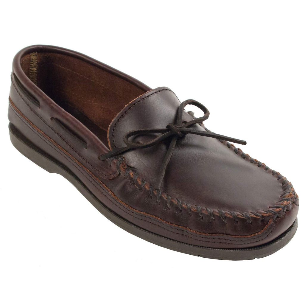 Minnetonka Herren Double Bottom Hardsole, Dunkelbraunes Lariat, 40 EU