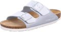 Rohde Damen Schuhe Pantoletten Clogs Perlato Schnalle Alba 5653, Größe:41 EU, Farbe:Blau