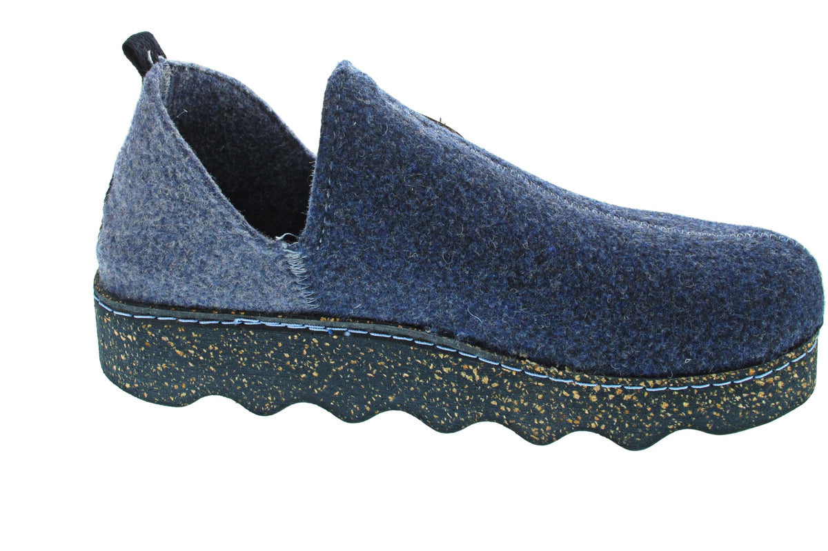 Rohde Damen Hausschuhe, blau(Ocean (56)), Gr. 36