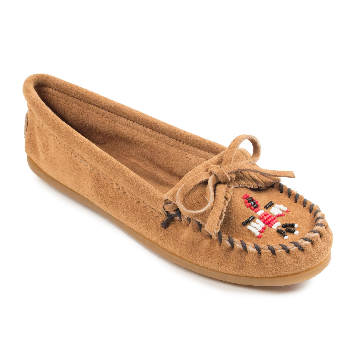 Minnetonka Thunderbird II 607T, Damen Mokassins, Beige (TPE), EU 40 (US 9)