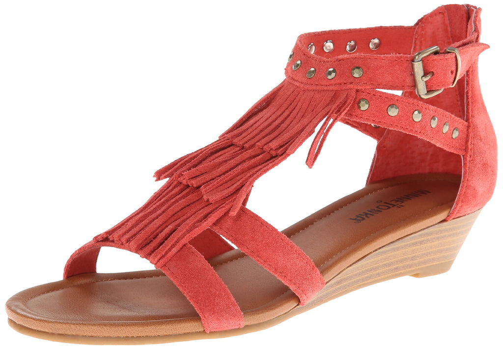 Minnetonka Monaco 71600BLK Damen Sandalen