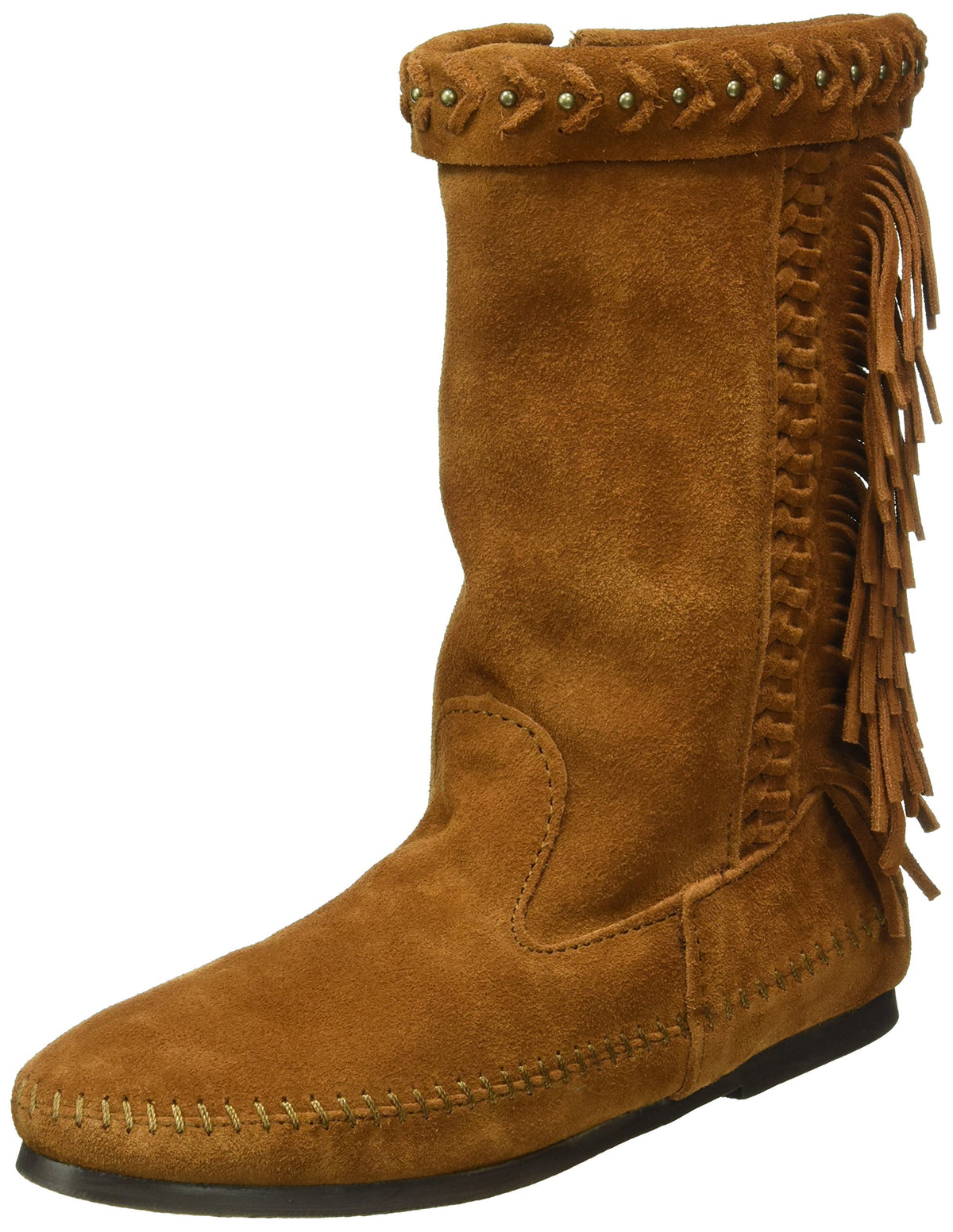 Minnetonka Damen Lunafringeboot Mokassin Stiefel