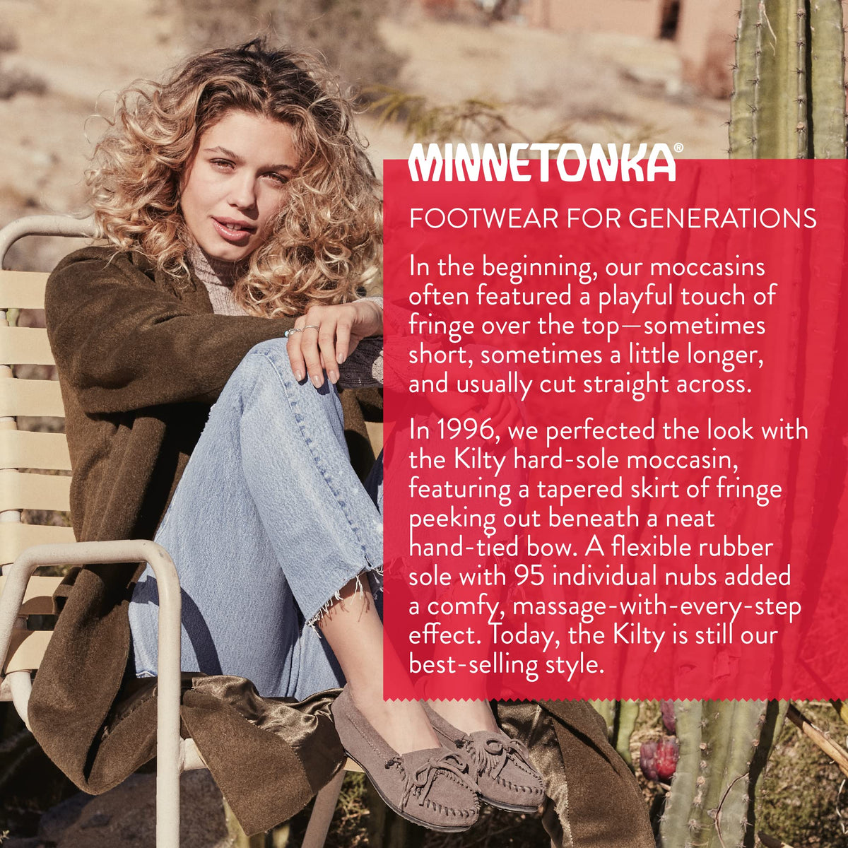 Minnetonka Kilty Damen Mokassin