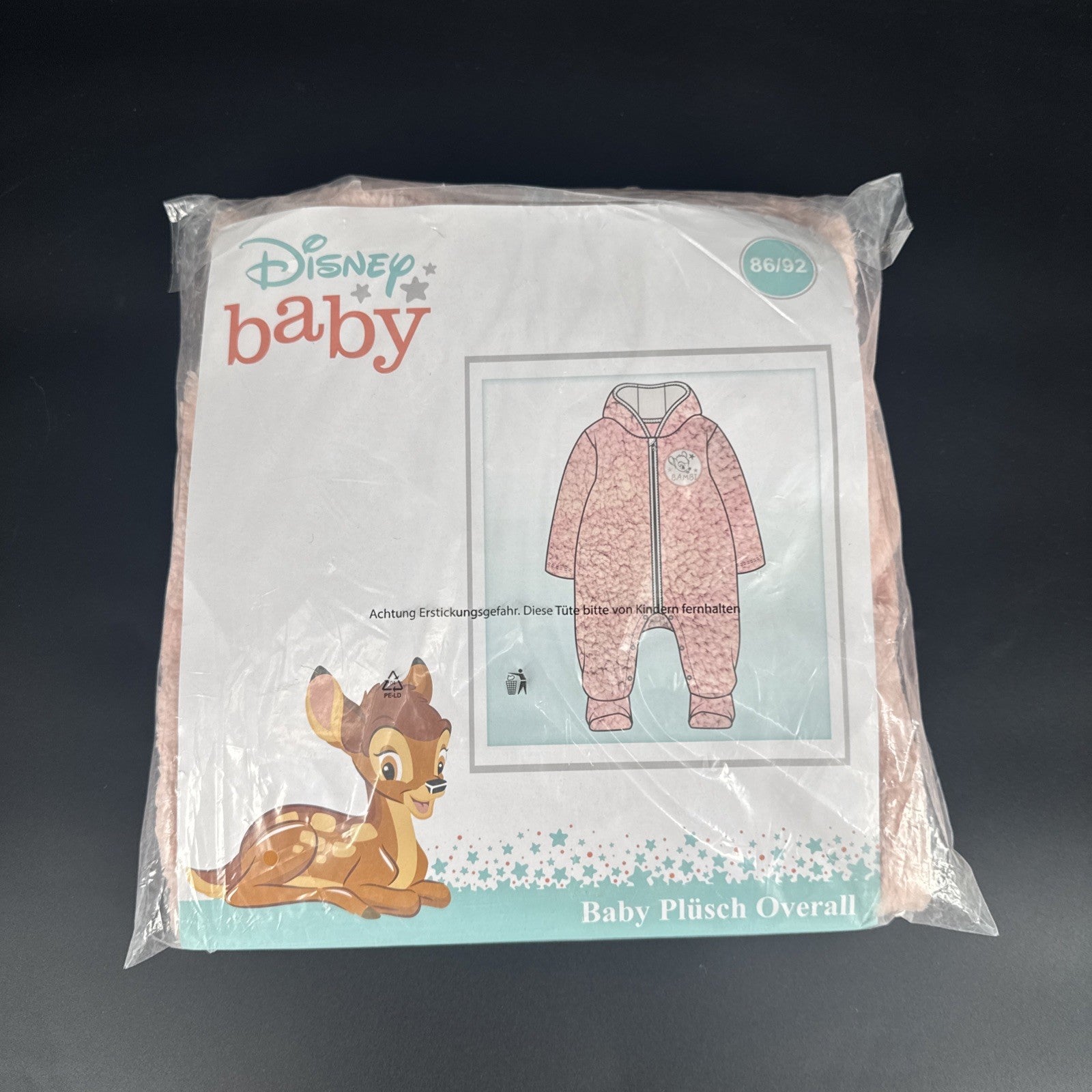 Disney Baby Plüsch Overall 86/92